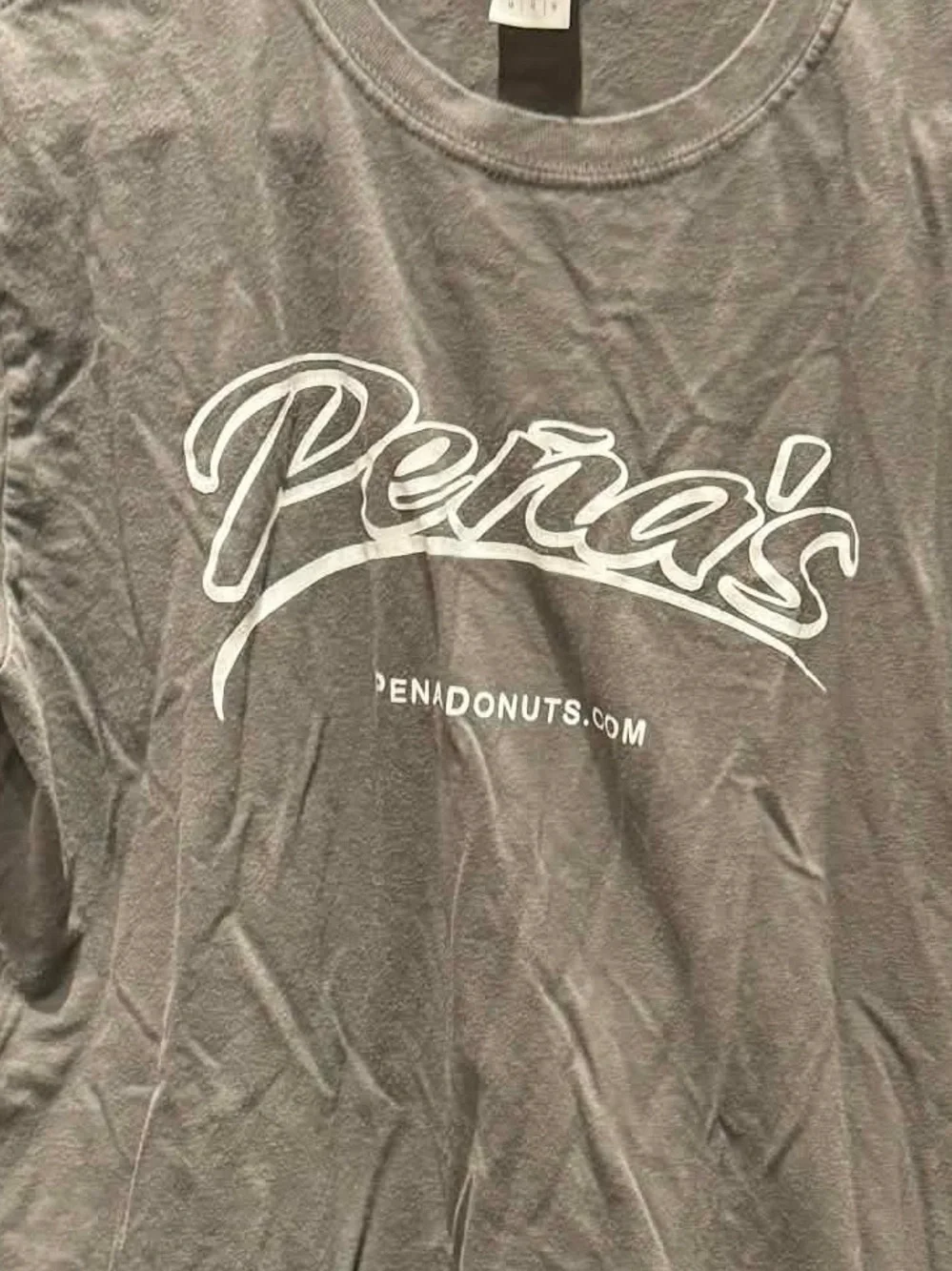 Men's Gray Logo T-Shirt MEDIUM